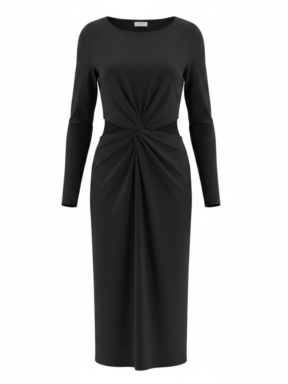Donna Mizani long-sleeve cutout midi/maxi dress